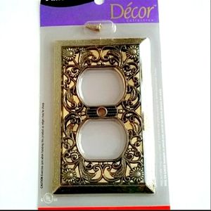 Single Duplex Cast Metal Wall-plate